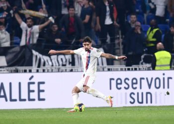 10 Lucas PAQUETA (ol) during the Ligue 1 Uber Eats match between Lyon and Monaco at Groupama Stadium on October 16, 2021 in Lyon, France. (Photo by Philippe Lecoeur/FEP/Icon Sport)