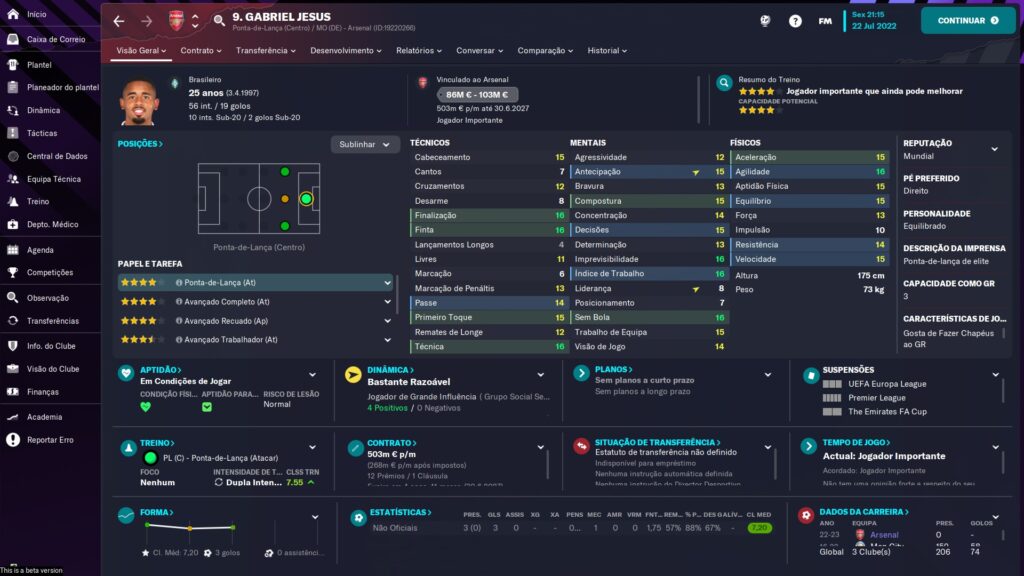 Football Manager 2022 Pc Steam - Código De 15 Dígitos