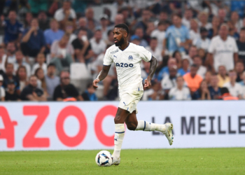 08 Gerson SANTOS DA SILVA (om) during the Ligue 1 Uber Eats match between Olympique de Marseille and FC Nantes at Stade Velodrome on August 20, 2022 in Marseille, France. (Photo by Philippe Lecoeur/FEP/Icon Sport)