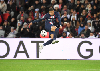 07 Kylian MBAPPE (psg) during the Ligue 1 Uber Eats match between PSG and Strasbourg at Parc des Princes on December 28, 2022 in Paris, France. (Photo by Anthony Bibard/FEP/Icon Sport)