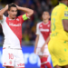 10 Wissam BEN YEDDER (asm) during the Ligue 1 Uber Eats match between Football Club de Nantes and Association Sportive de Monaco Football Club at Stade de la Beaujoire on August 25, 2023 in Nantes, France. (Photo by Philippe Lecoeur/FEP/Icon Sport)