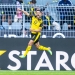 04.10.2025: Fußball: Borussia Dortmund - RB Leipzig, 6. Spieltag im Signal-Iduna-Park. Yan Couto Borussia Dortmund jubelt nach seinem Tor zum 1:1. WICHTIGER HINWEIS: Gemäß den Vorgaben der DFL und des DFB ist es untersagt, in dem Stadion und/oder vom Spiel angefertigte Fotoaufnahmen in Form von Sequenzbildern und/oder videoähnlichen Fotostrecken zu verwerten bzw. verwerten zu lassen. *** 04 10 2025 Football Borussia Dortmund RB Leipzig, Matchday 6 at Signal Iduna Park Yan Couto Borussia Dortmund celebrates after his goal to make it 1 1 IMPORTANT NOTE In accordance with the regulations of the DFL and the DFB, it is prohibited to use or have used photographs taken in the stadium and or of the match in the form of sequential images and or video-like photo series Copyright: xDavidxInderliedx