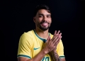 Foto oficial de Lucas Paquetá para a Copa do Mundo FIFA 2026. Foto: Sarah Stier