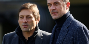 Leonardo e Paolo Maldini saíram do Milan e agora comandam a seleção da Itália