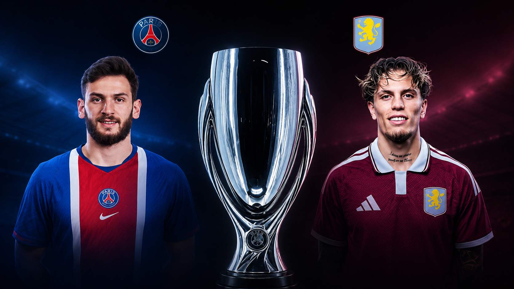 Supercopa da UEFA: PSG enfrenta Aston Villa em Salzburgo